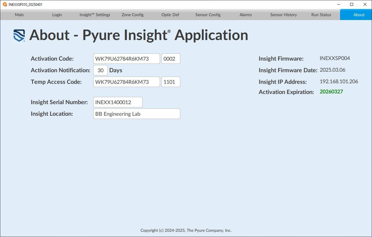 Insight Edge Application Operating Guide